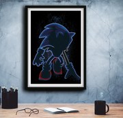 Πόστερ &amp; Κάδρο Sonic the Hedgehog GM184 21x30cm Εκτύπωση Πόστερ (χωρίς κάδρο)