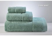 Πετσέτα Joanne Dark Mint Down Town Προσώπου 50x90cm 100% Βαμβάκι