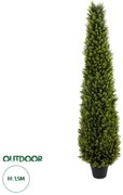 20395 GloboStar®  Artificial Garden CYPRESSUS SEMPERVIRENS 20395 Τεχνητό Διακοσμητικό Φυτό Μεσογειακό Κυπαρίσσι Υ150cm