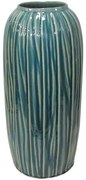 Διακοσμητικό Βάζο 003-123-036 17x17x36cm Green Ceramic