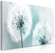 Πίνακας - Fluffy Dandelions (1 Part) Blue Wide 100x45