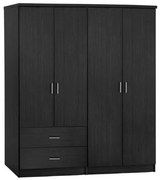 ΣΕΤ 2 ΤΜΧ ΝΤΟΥΛΑΠΑ 4ΦΥΛΛΗ ZEBRANO 160X42X181 HM11351.01