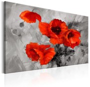 Πίνακας - Steel Poppies  90x60