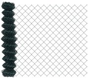 Φράχτης αλυσίδας Πράσινο 10 x 1.4 μ Ατσάλι