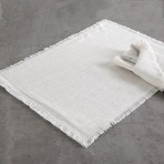 Σουπλά Merit Off White Ρυθμός 35x50cm 100% Βαμβάκι