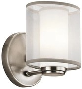 Απλίκα Φωτιστικό Τοίχου 1xG9 Κασσίτερος Saldana KL-SALDANA1 Elstead Lighting-KL-SALDANA1-Γκρι KL-SALDANA1