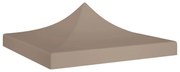 vidaXL Κάλυμμα Τέντας Εκδηλώσεων Taupe 2 x 2 μ. 270 γρ/μ²