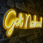 Διακοσμητικό Φωτιστικό Τοίχου Get Naked 395NGR2118 62x2x20cm Led 13,6W Yellow Wallity