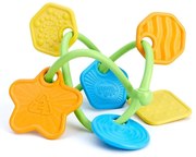 Μασητική Κουδουνίστρα Οδοντοφυΐας Twist Teether KNTA-1502 Multi Green Toys Πλαστικό