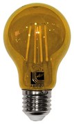 Adeleq Led Λάμπα Cog Αχλάδι Ε27 6W 230V Πορτοκαλί 13-272163