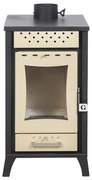 Σόμπα ξύλου MG 300 15kW GEKAS STOVES 104-BEIGE Μπεζ