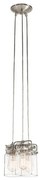 Κρεμαστό Φωτιστικό Οροφής 3xE27 Brinley Elstead Lighting-KL-BRINLEY3-NI-Νίκελ Ματ KL-BRINLEY3-NI