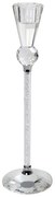 Κηροπήγιο Κρυστάλλινο XAS102 23cm Clear Espiel Crystal
