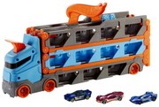 Nταλίκα-Πίστα 2 σε 1 Hot Wheels GVG37 City Speedway Hauler Multi Mattel