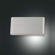 Φωτιστικό Τοίχου - Απλίκα Led Casper 6788-02-844 Silver Fabas Luce Αλουμίνιο