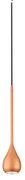 Φωτιστικό Οροφής Κρεμαστό 01179-04 GU10 LED 8x55cm Copper Luma