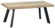 BRICK-URBAN COFFEE TABLE ΦΥΣΙΚΟ ΜΑΥΡΟ 110x60xH45cm - 04-0594