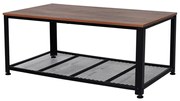 Μεταλλικό Τραπέζι Σαλονιού 106 x 60 x 45.5 cm HOMCOM 833-723 833-723