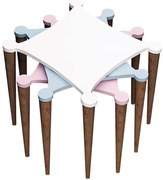 Ζιγκόν Tremo (Σετ 3Τμχ) 811MDD2801 50x50x52/55/58cm Multi