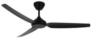 Lucci Air Polis Ανεμιστήρας Οροφής 132cm με Φως και Τηλεχειριστήριο Μαύρος
