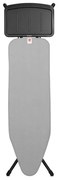 Τραπέζι σιδερώματος Brabantia B 1003353, 124x38 cm, 7 θέσεις ρύθμισης, υποδοχή γεννήτριας ατμού, μεταλλικό