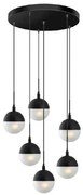 Κρεμαστό Φωτιστικό Οροφής 100-01132-13 Luma-100-01132-13-BLACK-Μαύρο 100-01132-13-BLACK