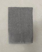 Βαμβακερή Πετσέτα Πισίνας Ξαπλώστρας Reactive Βαφή Blur 100x200cm Γκρι Σκούρο
