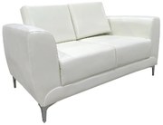 ΚΑΝΑΠΕΣ ΔΙΘΕΣΙΟΣ ARTELIBRE ELFRIC ΛΕΥΚΟ PU 142X81X81CM