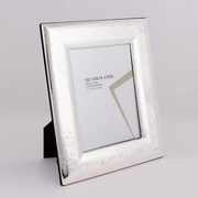 Κορνίζα Μεταλλική Επάργυρη 756-10040 15x20cm Silver Estheti Home Μέταλλο