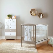 Βρεφικό κρεβατάκι PALI Savana, χρώμα bianco/tortora