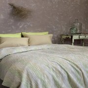 Κουβέρτα Calida Olive Nima Υπέρδιπλo 230x250cm 100% Cotton