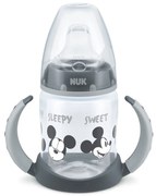 Μπιμπερό First Choice Plus Mickey 10743944 Με Λαβές 150ml 6-18 Μηνών Grey Nuk 150ml Πολυπροπυλένιο