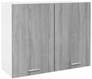 vidaXL Ντουλάπι Κρεμαστό Lyon Γκρι Sonoma 80x31x60εκ.