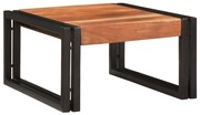 vidaXL Ράφι μπάνιου 40 x 50 x 23 εκ Μασίφ ξύλο μάνγκο και σίδερο