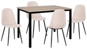 Intrahome ΣΕΤ ΤΡΑΠΕΖΑΡΙΑΣ 5ΤΜΧ PCASABLANCASCASABLANCAINCASABLANCALTCASABLANCAIE-CASABLANCANGELCASABLANCA ΤΡΑΠΕΖΙ &amp; 4 ΚΑΡΕΚΛΕΣ ΥΦΑΣΜΑ ΜΠΕΖ intraho-0007021
