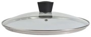 Καπάκι Μαγειρικών Σκευών Magma 01-6198 Φ28cm Γυάλινο Clear Estia Glass