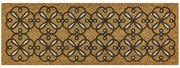 Πατάκι Εισόδου Finesse 155 Lisbon 26X75cm Beige-Black Sdim 26X75