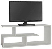 Έπιπλο τηλεόρασης Waldo pakoworld λευκό 100x29,5x40εκ