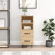 vidaXL Ντουλάπι Sonoma Δρυς 34,5x34x90 εκ. από Επεξεργασμένο Ξύλο