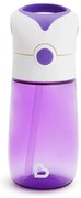 Παγούρι 355ml Με Καλαμάκι Munchkin Flip &amp; Go Purple