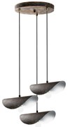 Φωτιστικό Οροφής Eger Retro 795LMG1229 Φ50x106cm 3xE27 40W Antique Opviq
