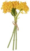 Τεχνητό Μπουκέτο Hyacinth 21352 30cm Yellow GloboStar Ύφασμα