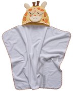 Κάπα Βρεφική 4891 Smile Embroidery White-Yellow Das Home