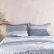 Ζεύγος Μαξιλαροθήκες (50x70) Rythmos Next Robin Blue