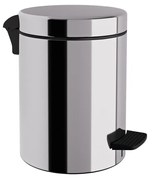 Κάδος Απορριμμάτων Μπάνιου (Φ18x25) Pam & Co 3lt 03-601-001 Inox