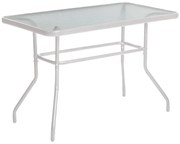 Τραπέζι 030 Fylliana Λευκό 140x80x70 εκ. 140x80x70 εκ.