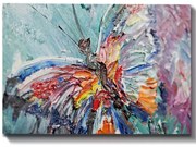 Πίνακας Καμβάς 529TCR1597 100x70cm Multi Wallity Οριζόντιοι Ξύλο, Καμβάς