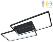 Φωτιστικό οροφής LED 34W 80Χ34Χ8 εκ. μαύρο με controller - GLOBOBOX 602162-602162-Μαύρο 602162