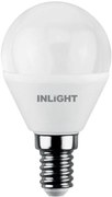 Λαμπτήρας LED InLight E14 G45 5.5W 3000K