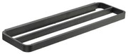 Κρεμάστρα Πετσέτας Διπλή Rim 14639 44x12,5x2,5cm Black Zone Denmark Αλουμίνιο